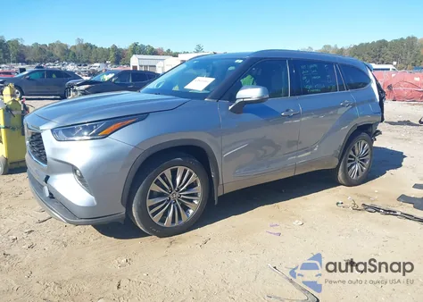 2020 Toyota Highlander Platinum from USA, damaged, VIN 5TDFZRBH2LS036099